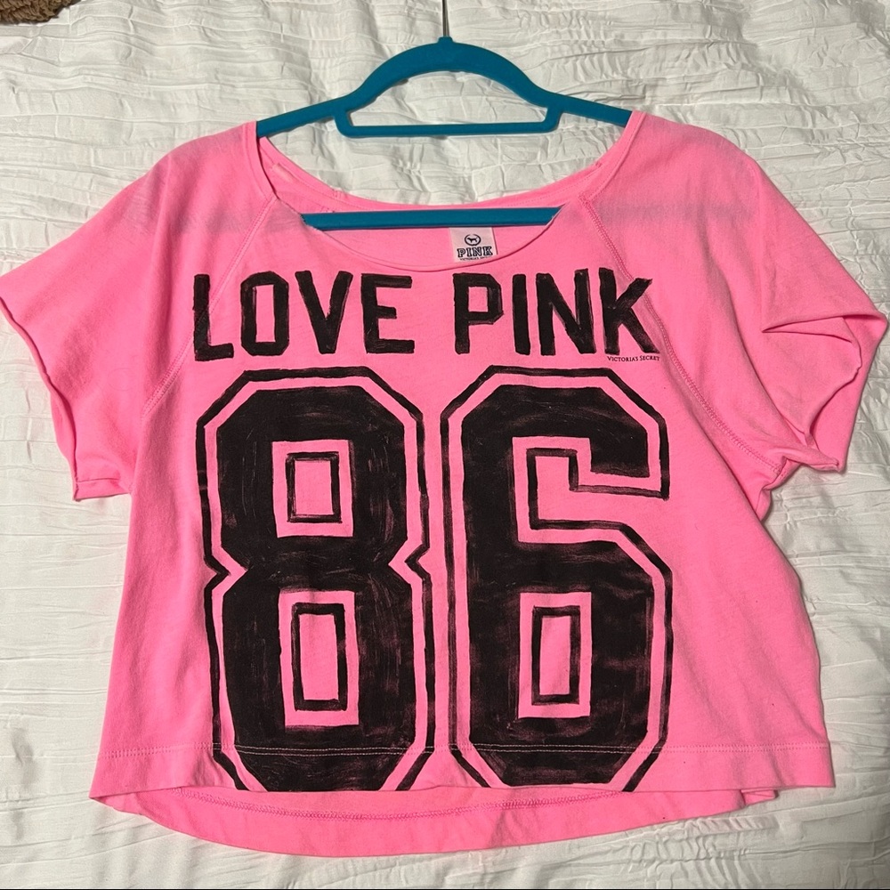 PINK Crop Top